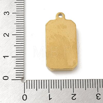 304 Stainless Steel Pendants STAS-I322-39G-01-1