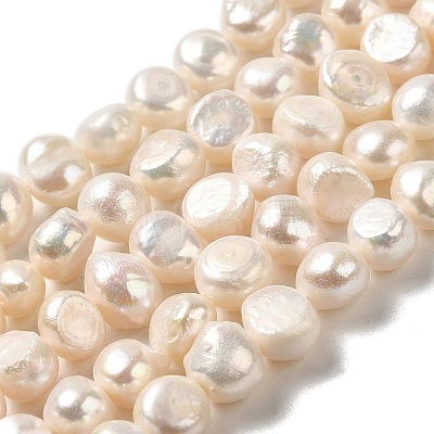 Natural Cultured Freshwater Pearl Beads Strands PEAR-E017-12-1