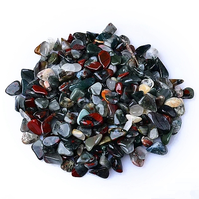 Natural Bloodstone Tumbled Chips PW-WGA7DCE-38-1