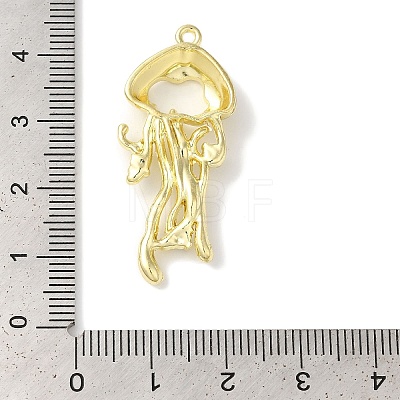 Rack Plating Alloy Pendants FIND-I039-014G-1