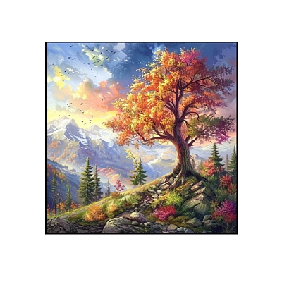 Tree DIY Diamond Painting Kit PW-WG0DBE7-01-1