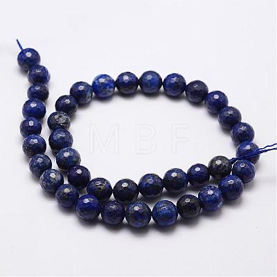 Natural Lapis Lazuli Beads Strands G-D840-38-8mm-1