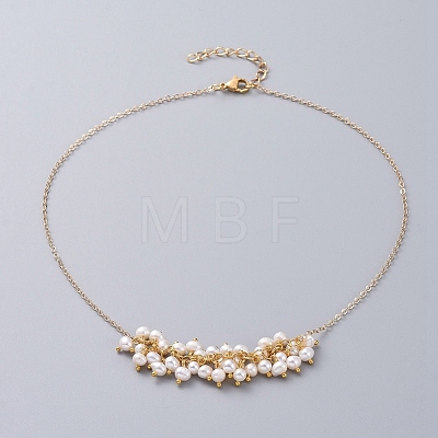 Soldered Brass Cable Chain Necklaces NJEW-JN02708-1