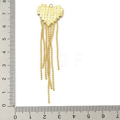 Brass Rhinestone Pendants KK-I715-15G-01-1