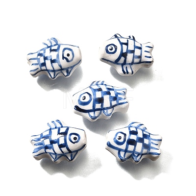 Handmade Porcelain Beads PORC-S002-04A-1