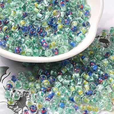 Transparent Glass Round Seed Beads SEED-B001-05A-09-1