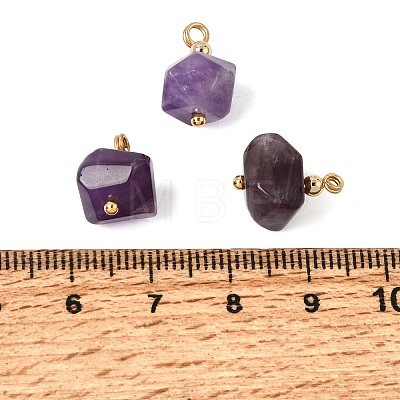 Natural Amethyst Pendants GG-CBACE45-01G-01-1