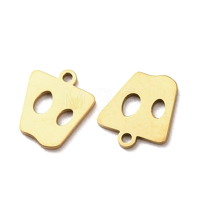 201 Stainless Steel Charms STAS-F368-03B-G-1