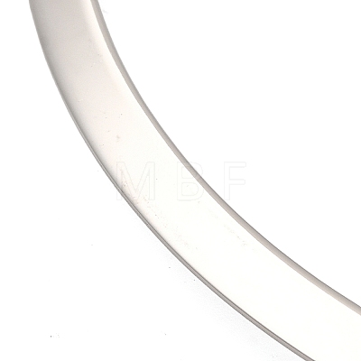 202 Stainless Steel Wire Choker Necklace NJEW-H011-07P-01-1