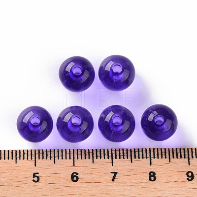 Transparent Acrylic Beads MACR-S370-A10mm-748-1