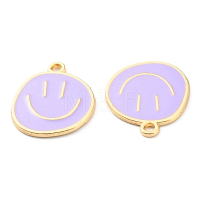 Alloy Enamel Pendants ENAM-D051-18G-06-1