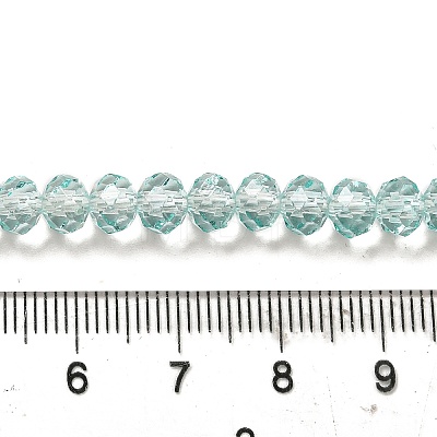 Transparent Baking Paint Glass Beads Strands LS-DGLA-A034-T6mm-D01-1