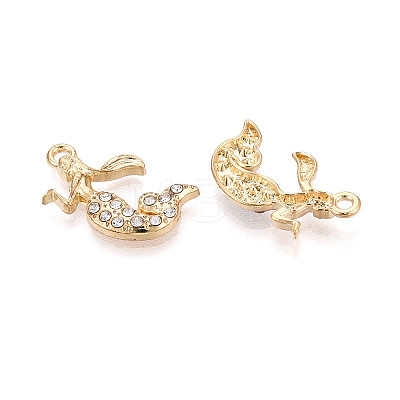 Alloy Rhinestone Pendants FIND-N008-19KCG-1