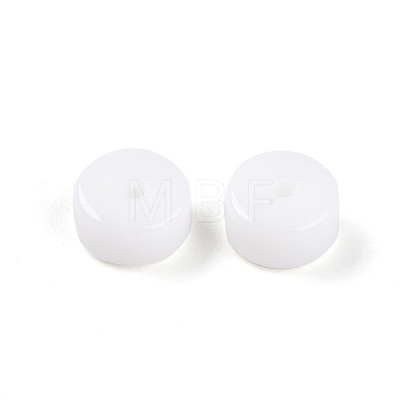 Opaque Solid Color Glass Beads X1-GLAA-N007-6x3mm-A10-1