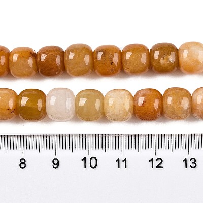 Natural Topaz Jade Beads Strands G-T138-137-1