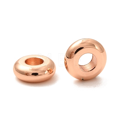 Brass Spacer Beads KK-P203-05RG-1