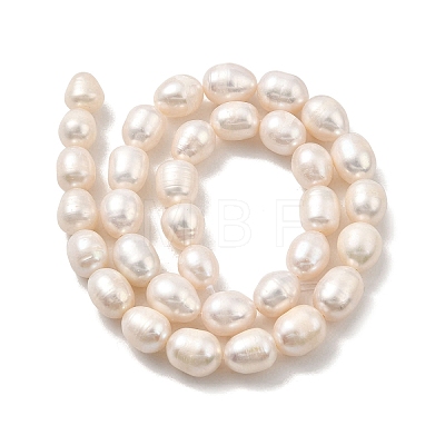 Natural Cultured Freshwater Pearl Beads Strands PEAR-I007-01E-02A-1