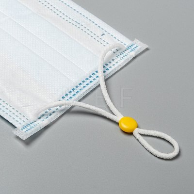 PVC Plastic Cord Lock for Mouth Cover KY-K011-08-1
