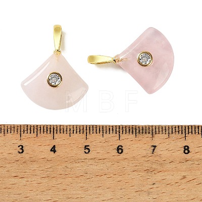 Natural Rose Quartz Pendants GG-CBA1AE1-01G-05-1