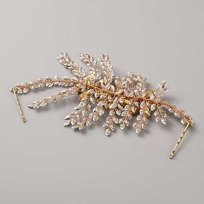 Alloy Rhinestone Hair Bobby Pins Sets OHAR-WH0014-25KCG-1