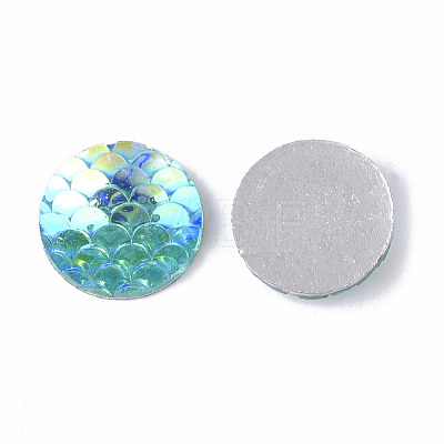 Resin Cabochons CRES-Q207-12mm-02-1