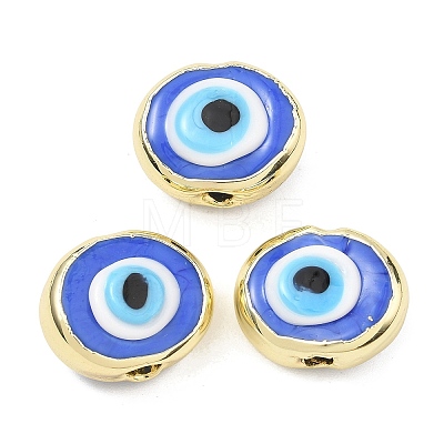 Handmade Evil Eye Lampwork Beads LAMP-D006-08G-10-1