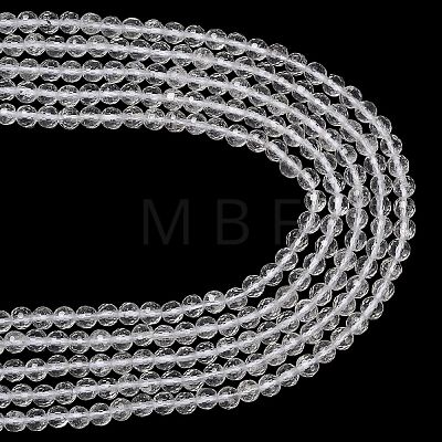 Natural Quartz Crystal Beads Strands G-C280-B14-6mm-1