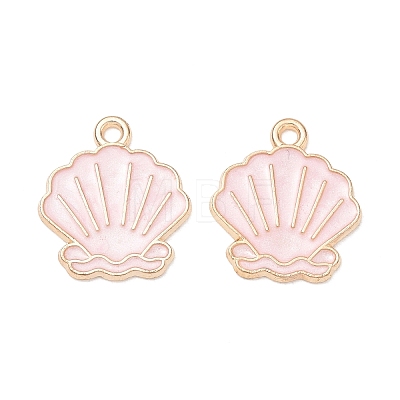 Alloy Enamel Pendants AL-CBAE435-16G-02-1