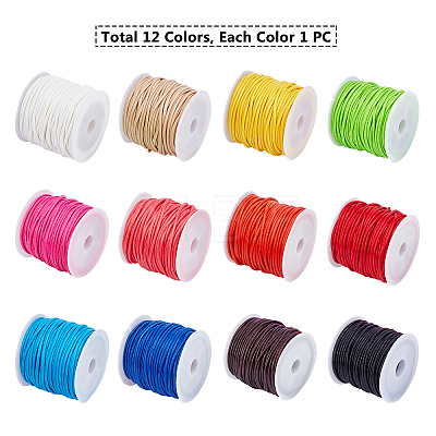 Waxed Polyester Cords YC-PH0002-24-2.0mm-1