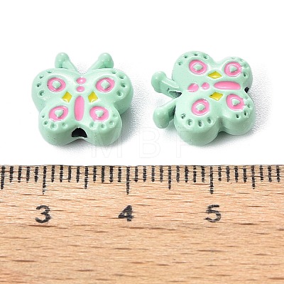 Alloy Enamel Beads ENAM-CJC0027-01C-1