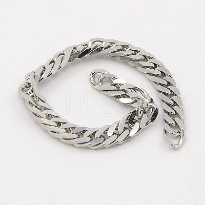 304 Stainless Steel Double Link Chains CHS-K001-23-3mm-1
