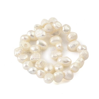 Natural Cultured Freshwater Pearl Beads Strands PEAR-A006-17A-1