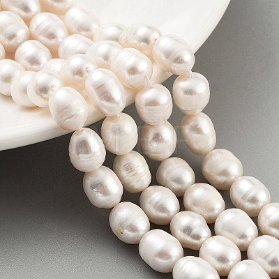 Natural Cultured Freshwater Pearl Beads Strands PEAR-P062-13C-1