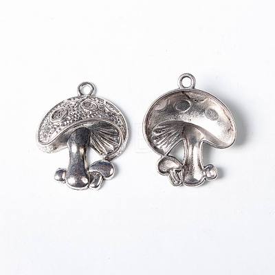 Tibetan Style Alloy Pendants TIBEP-10995-AS-1