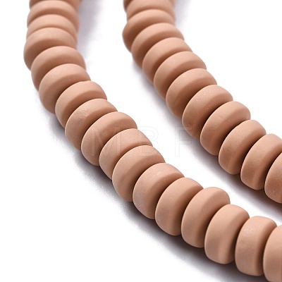 Handmade Polymer Clay Beads Strands CLAY-N008-008-126-1