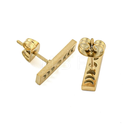 304 Stainless Steel Stud Earrings EJEW-G384-03E-1