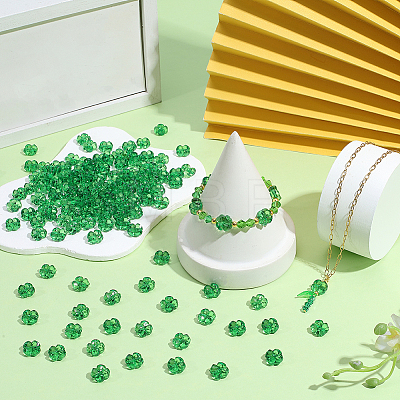 200Pcs Transparent Acrylic Beads OACR-SP0002-40A-1