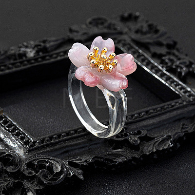 Resin with Alloy Finger Rings FS-WGBAD96-02-1