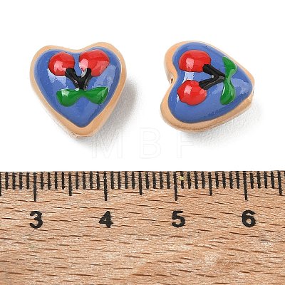 Baking Paint Glass Enamel Beads LAMP-D303-02I-1