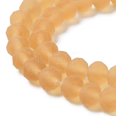 Transparent Glass Beads Strands LS-EGLA-A034-T8mm-MD23-1