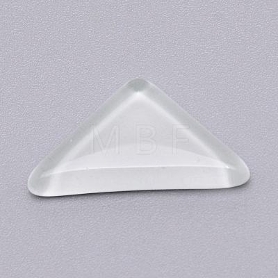 Transparent Glass Cabochons GLAA-WH0018-96A-1