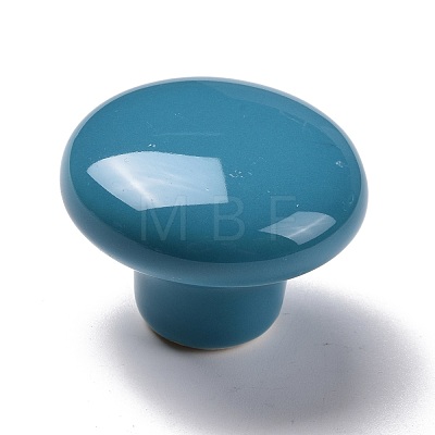 Round-shaped Porcelain Cabinet Door Knobs FIND-Z004-17C-1