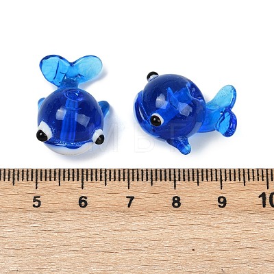 Handmade Lampwork Bumpy Beads LAMP-P067-02-01-1