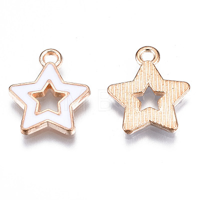 Alloy Enamel Pendants ENAM-S121-027-1