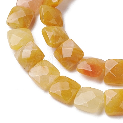 Natural Topaz Jade Beads Strands G-K359-B10-01-1