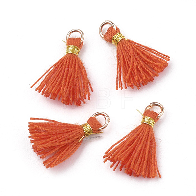 Polycotton(Polyester Cotton) Tassel Pendant Decorations FIND-S281-20-1