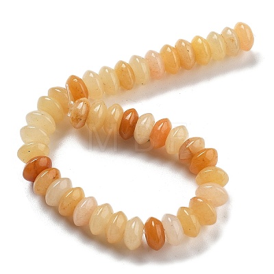 Natural Topaz Jade Beads Strands G-P559-A03-02-1