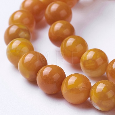 Natural Agate Beads Strands G-G754-08-8mm-1