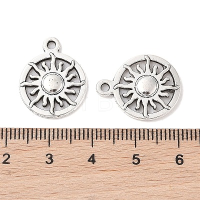 Tibetan Style Alloy Pendants X-TIBEP-R304-062AS-LF-1