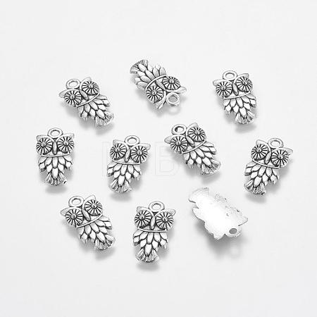 Tibetan Style Alloy Pendants TIBEP-0639-AS-LF-1